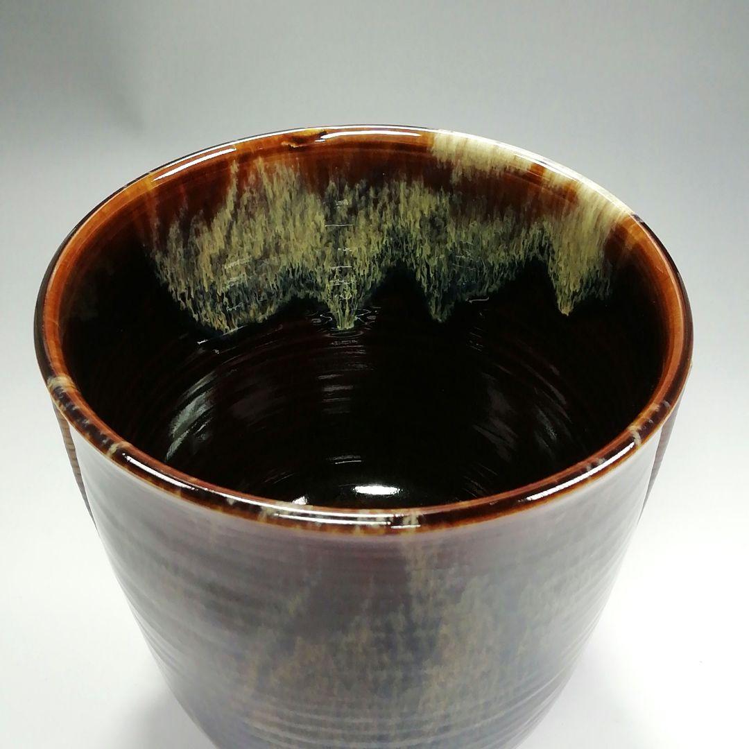 Ｓ２９０　水指　『高取写　水指』『青柳翠峰造』　共箱　茶道具