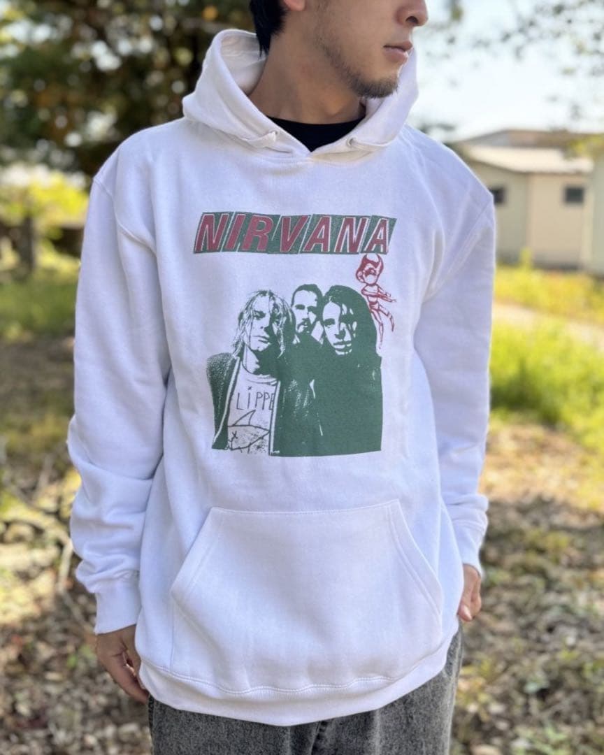 新品未使用 NIRVANA / Flipper プルオーバーパーカー Mサイズ