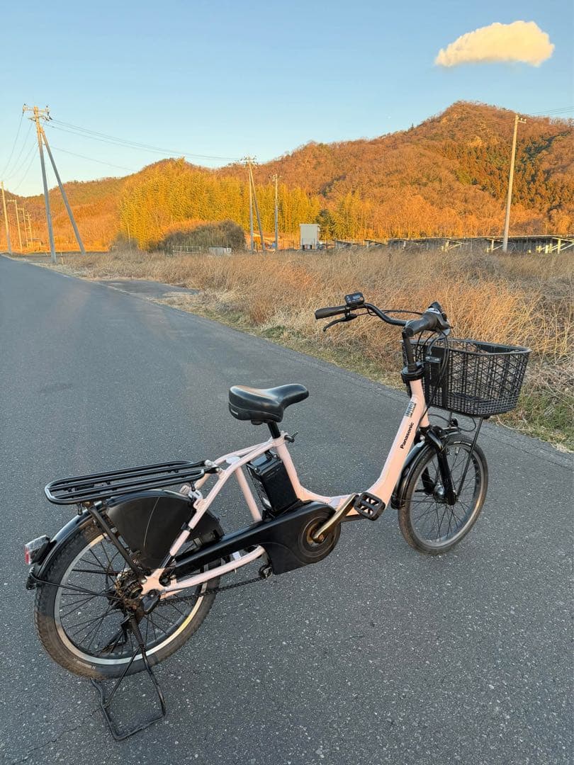 パナソニック 電動アシスト自転車 ピンク
