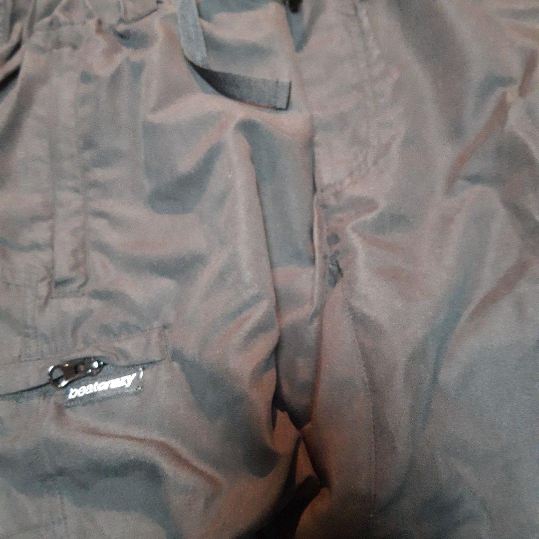 布袋寅泰　beatcrazy 黒 ショートパンツ ジッパーポケット付き