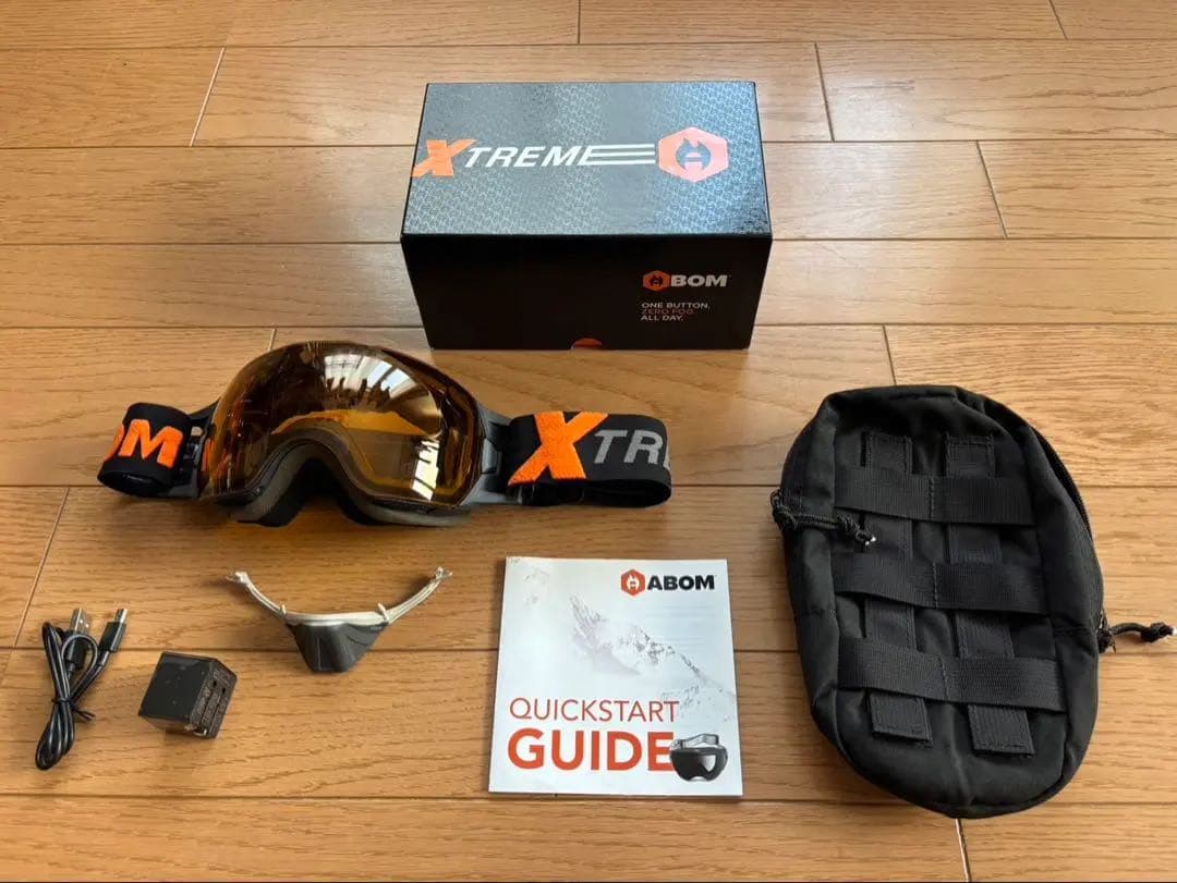 k*u様 abom heet xtreme エーボム　ゴーグル　ヒートエクストリ