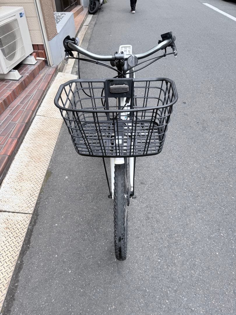 大阪府　ブリヂストン　HYDEE 電動アシスト自転車 ホワイト