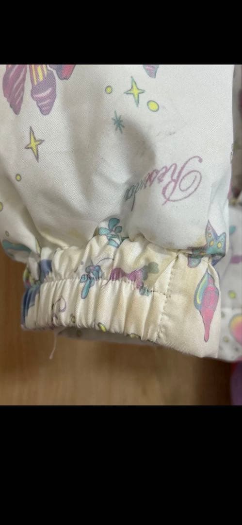 RESEEDA 子供用スノーボードウェア 白/紫