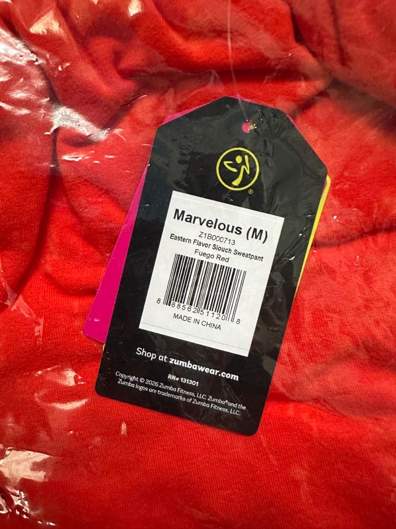 新品　正規品　ズンバ　M パンツ