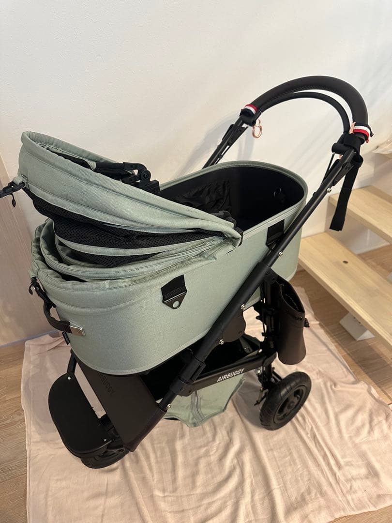 【美品】AIRBUGGY エアバギー ドーム3 ラージ 別売品付き