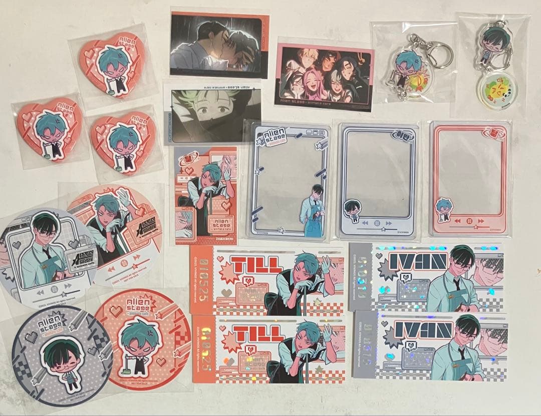 エイリアンステージ アニメイトカフェ イヴァン ティル 纏め売り アニカフェ