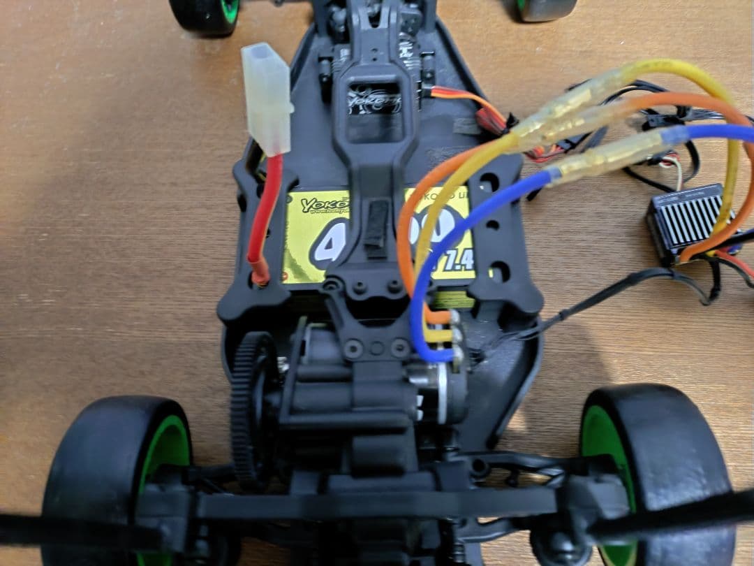 ヨコモYD−2E、 ブラシレスモーター、サーボ、ジャイロ、バッテリー