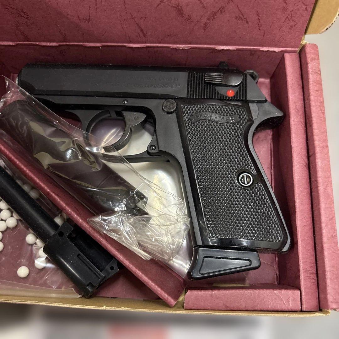 お*ヨ様 606 マルゼンワルサー ニューPPK/S ガスブローバック ブラック