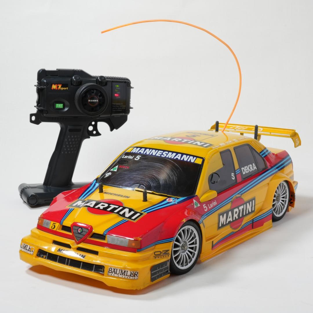 タミヤ RC アルファロメオ155V6TI ／SANWA M7sport