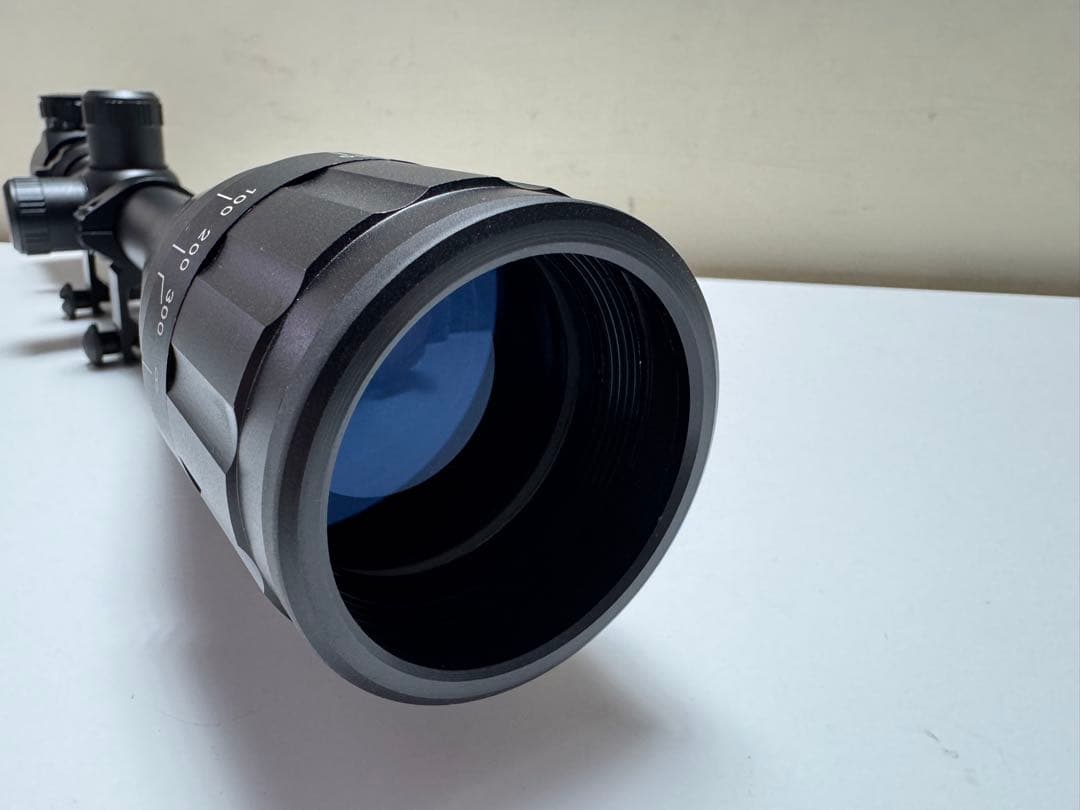 未使用　Tasco 6-24×50 ライフルスコープ　レッド/グリーン