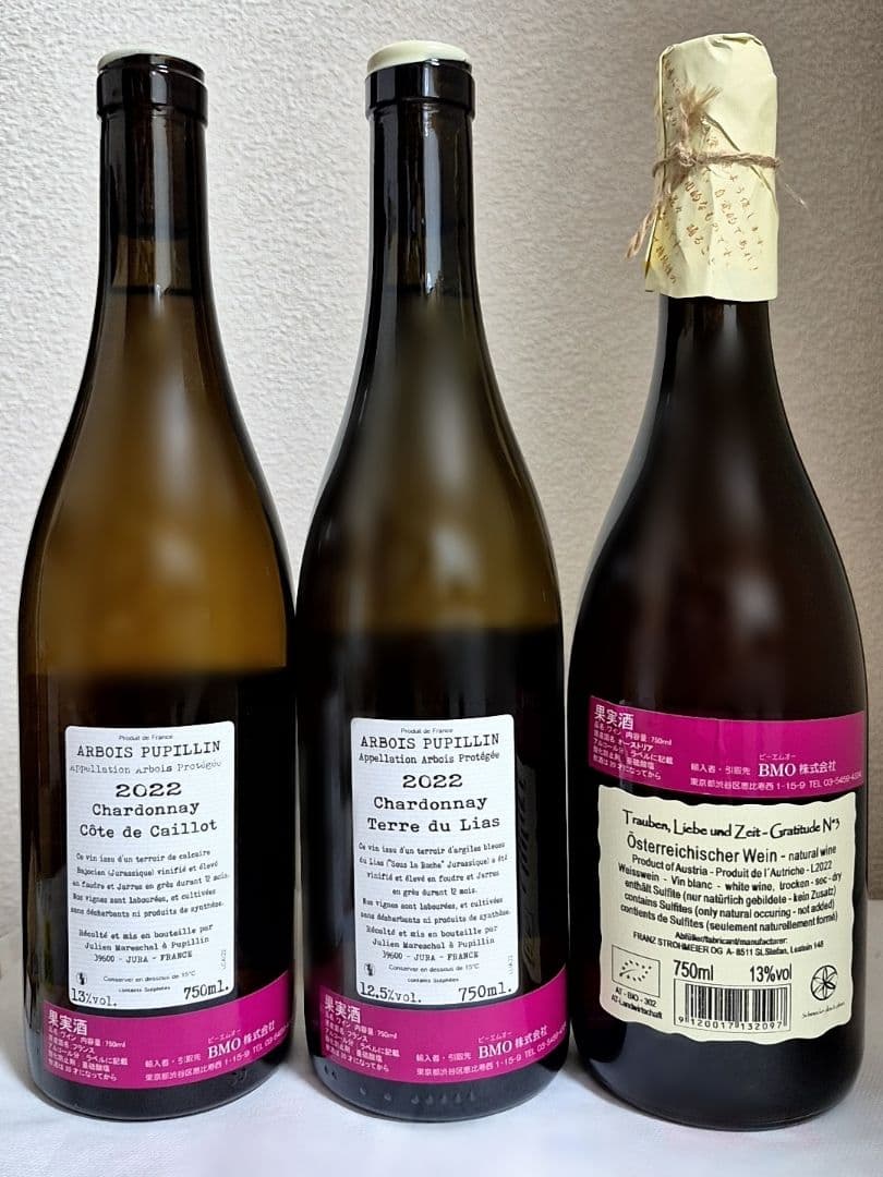 自然派ワイン・ナチュラルワイン　６本セット （ヴェルリッチ　ボールナール　他）