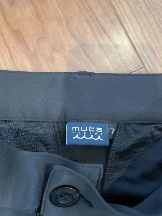 muta MARINE ソフトジャージースラックス ブラック 7(XL)