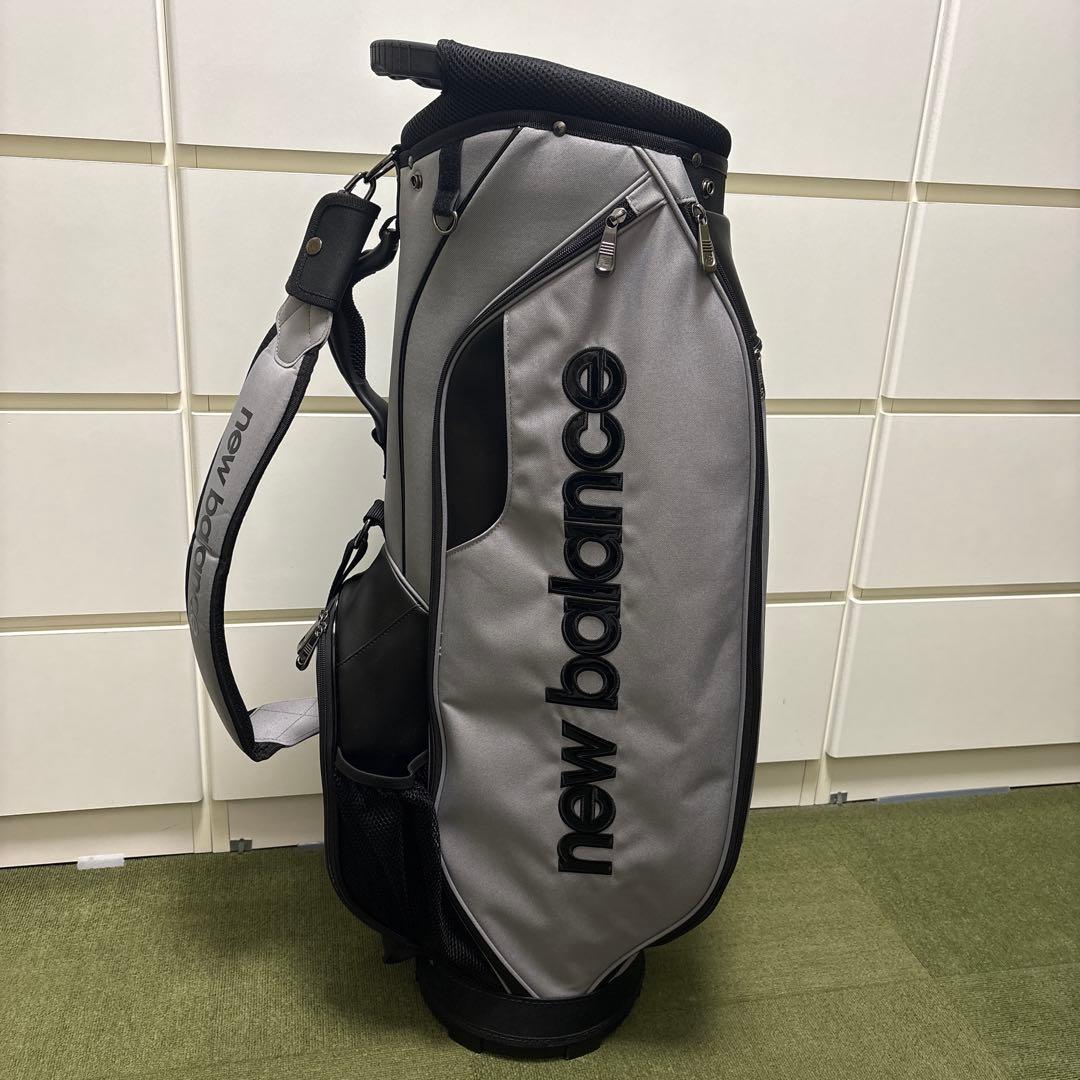 new balance キャディバッグ&シューズケース グレー