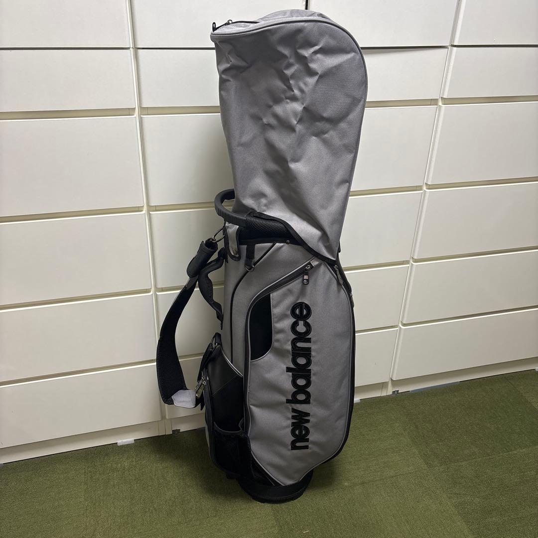 new balance キャディバッグ&シューズケース グレー