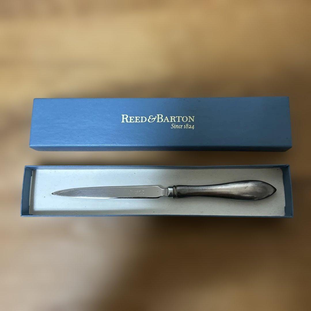 Reed & Barton ペーパーナイフ ハンドル部がスターリングシルバー