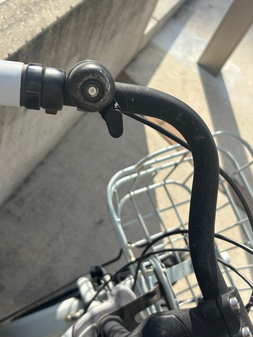 （広島　直接引渡のみ）非電動　ビッケモブ　リアチャイルドシート付　ブルーグレー