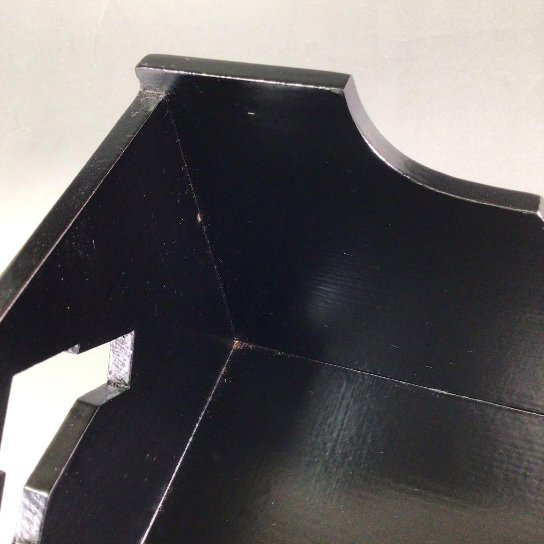 Ｐ９８２　莨盆　『北村葵春作』『一閑塗』『文箱形煙草盆』　共箱　茶道具　喫煙具