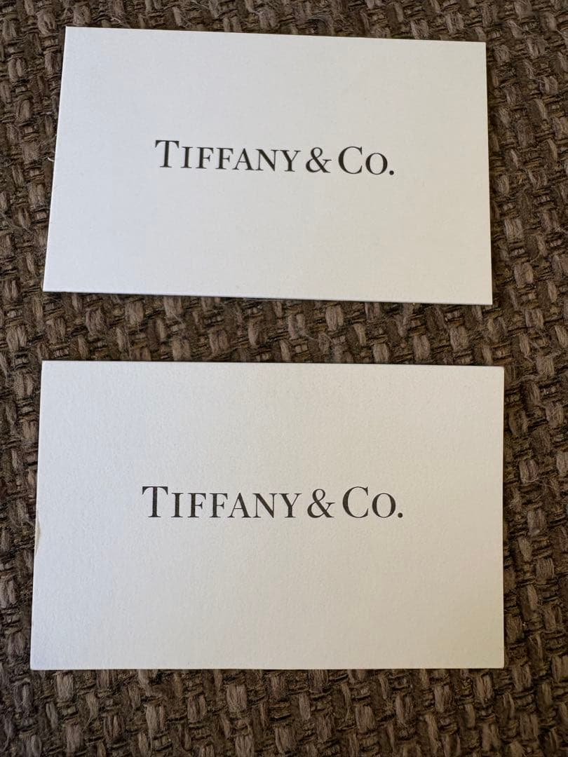 正規品　Tiffanyティファニー　取扱説明書（英語版）40枚セット