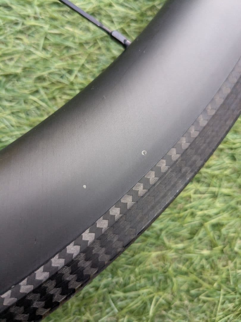 【訳あり】ICAN α50pro カーボンホイール 前後セット