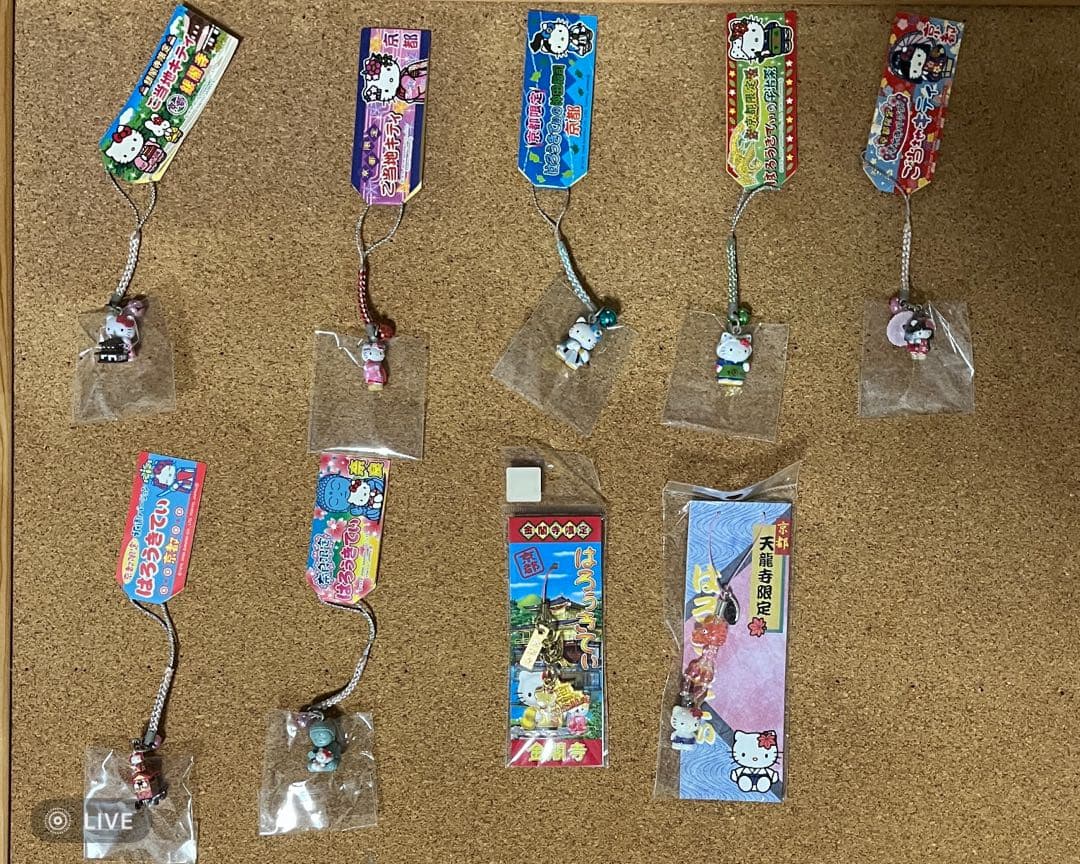 ご当地ハローキティ ストラップ 62個セット