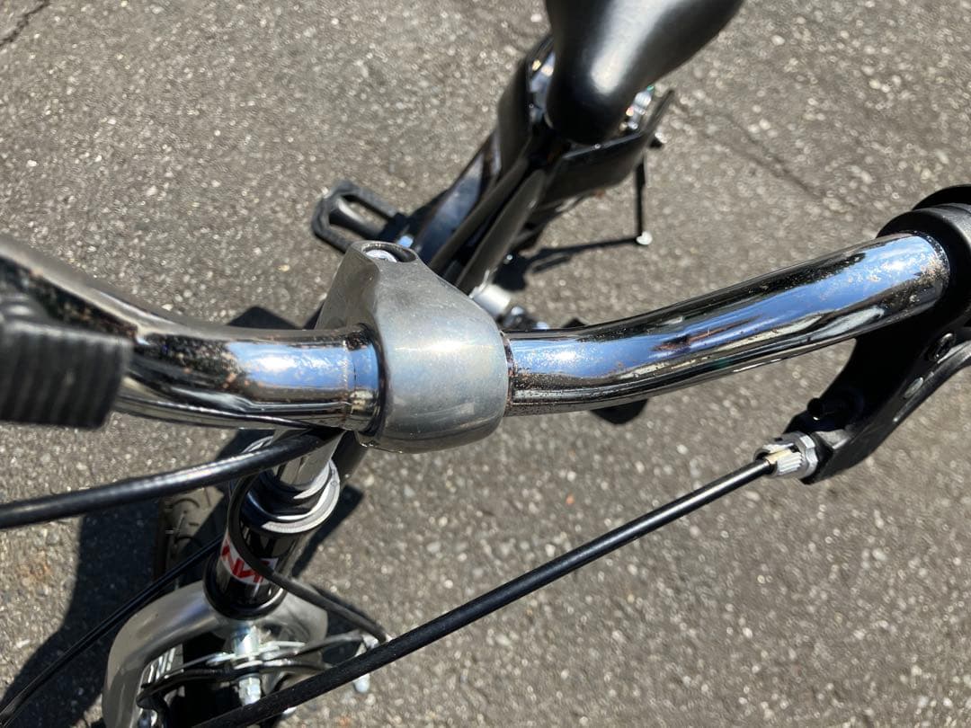 へんしんバイク　X14インチ　黒　ブラック　送料込