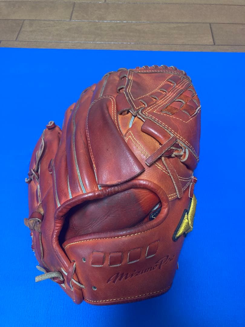 【即戦力】ミズノプロ　軟式　投手用　グローブ　型付け済み 軟式 大人用