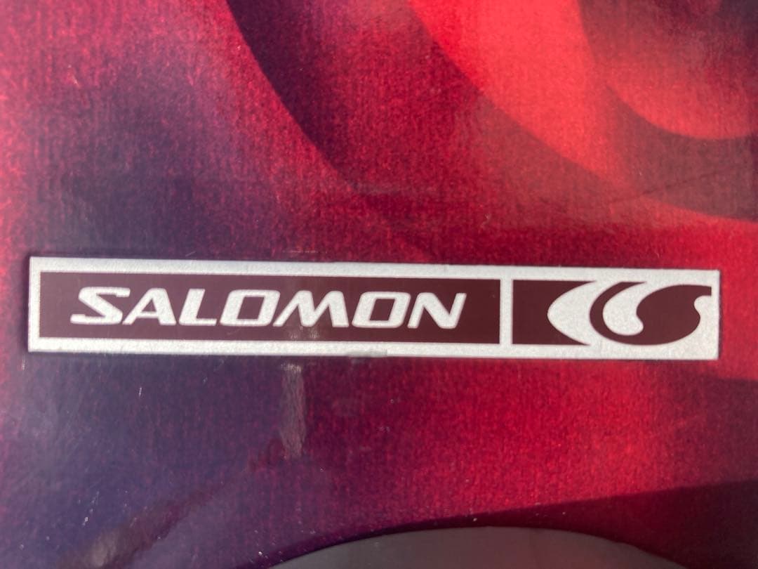 RITEN スキー板 赤/黒 バインディング付き