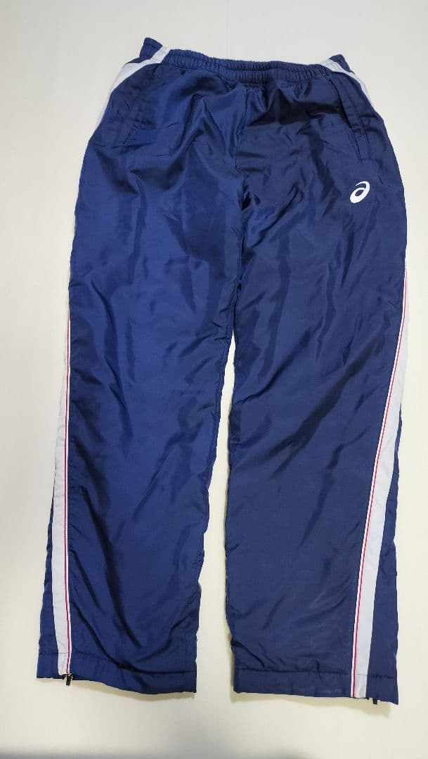 アシックス ウォーマー　上下　防寒 防風 メンズM XAW432 XAW332