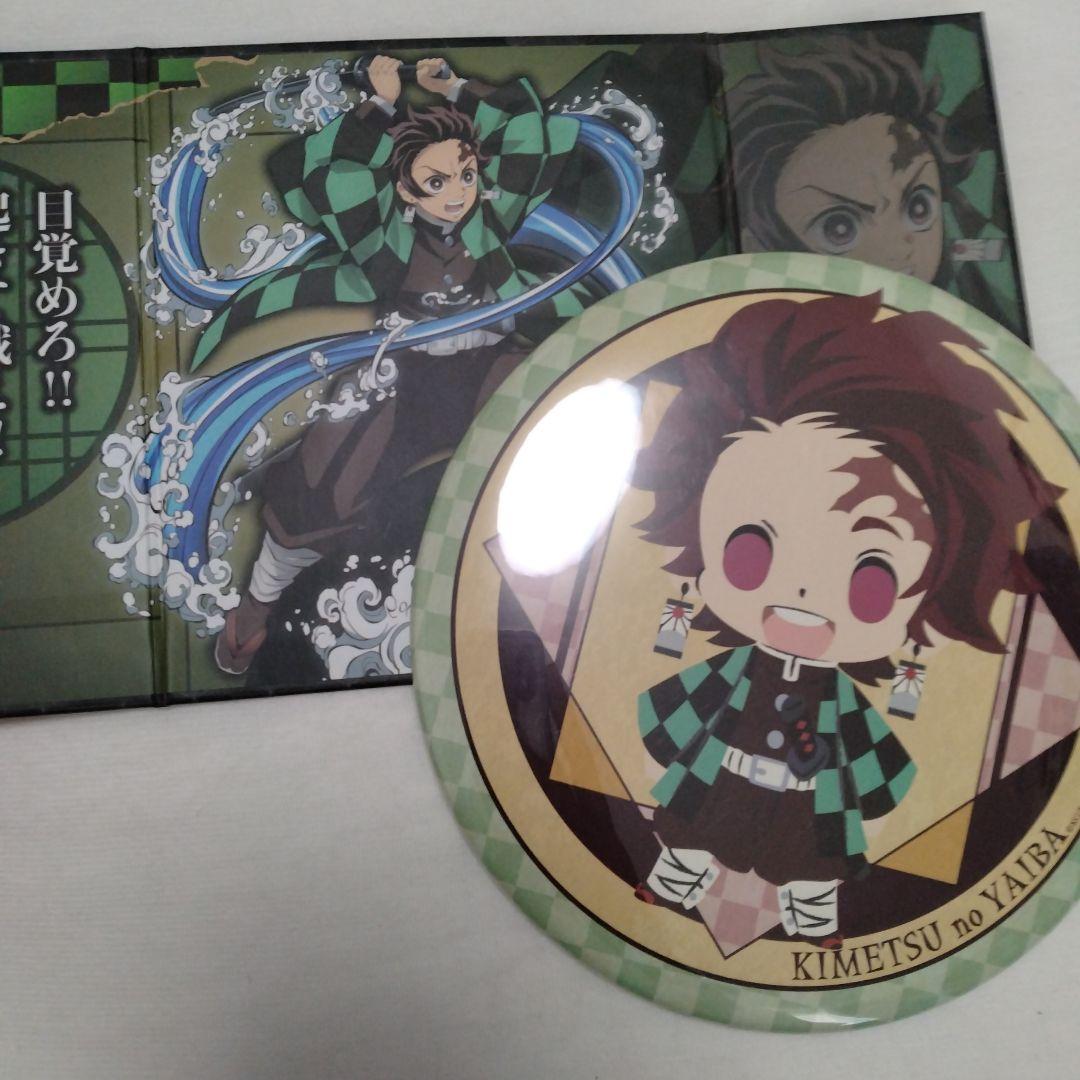 竈門炭治郎 缶バッジ ステッカー セット ぱしゃこれ　東武動物公園　まとめ売り