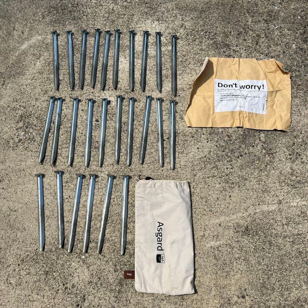 【美品】ノルディスク　アスガルド19.6 テント＋フロアマット