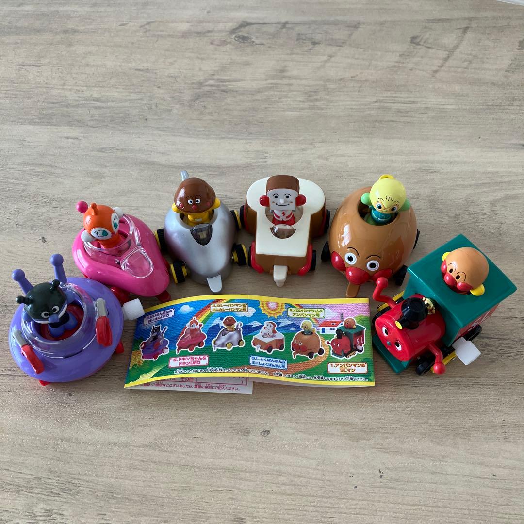 アンパンマン トレイン　ガシャポン [全6種コンプリート]