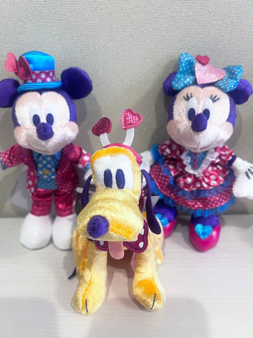 パルパルーザ　ミニーのファンダーランド　ぬいぐるみバッジ　ミニーミッキープルート