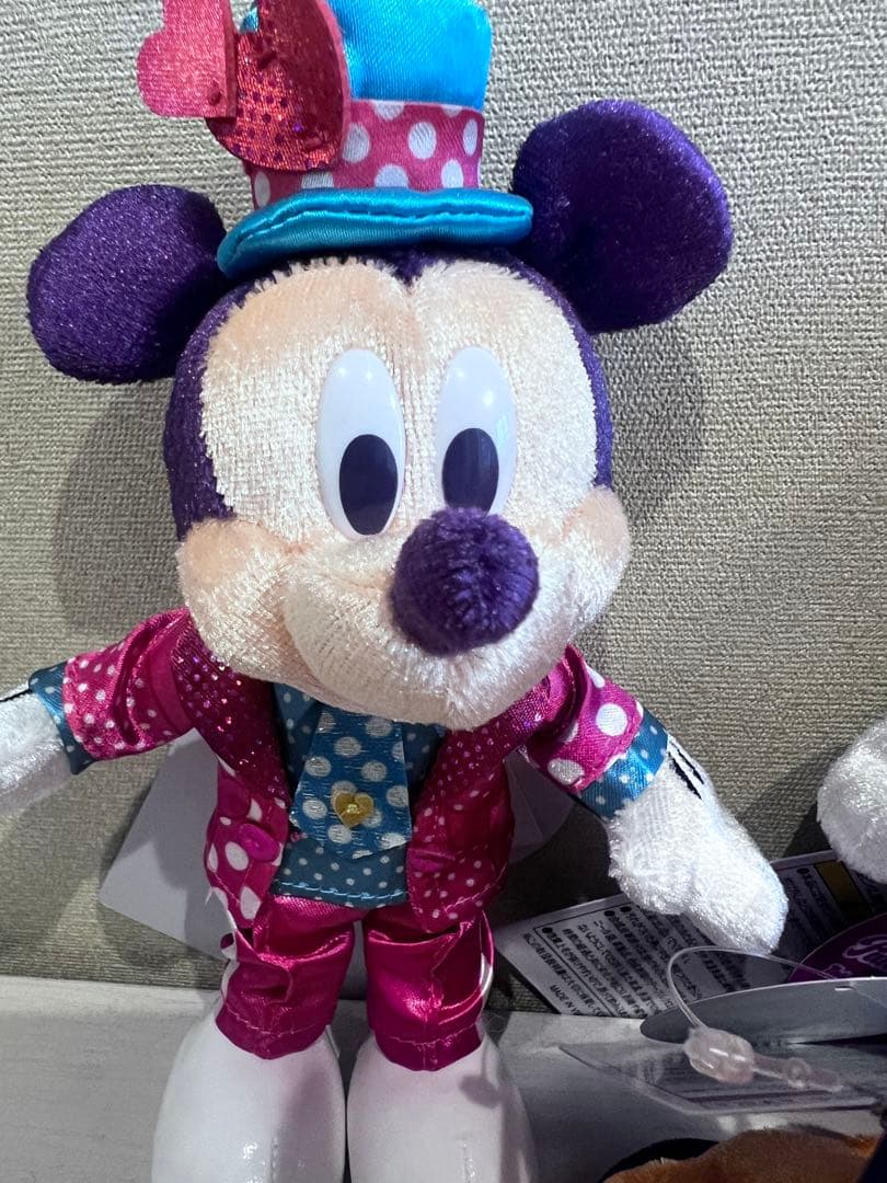 パルパルーザ　ミニーのファンダーランド　ぬいぐるみバッジ　ミニーミッキープルート