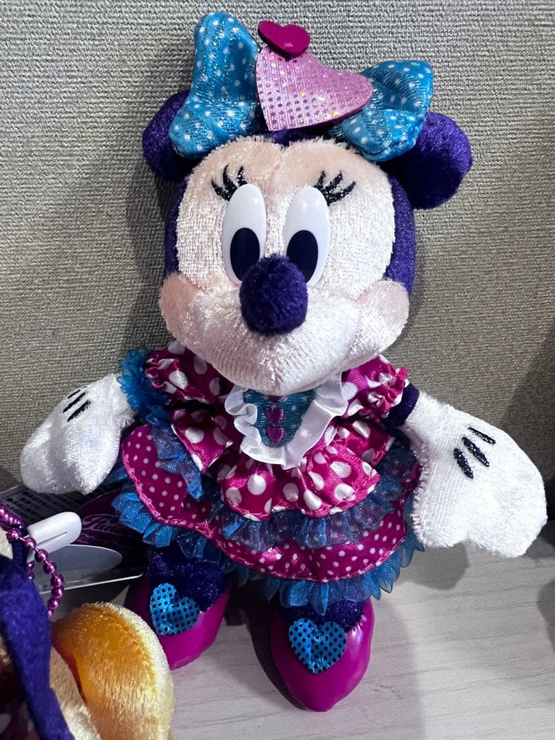 パルパルーザ　ミニーのファンダーランド　ぬいぐるみバッジ　ミニーミッキープルート