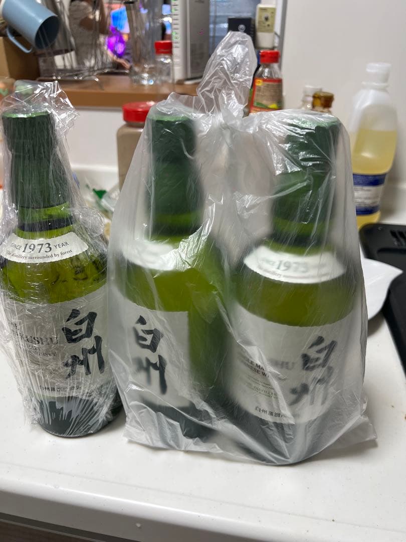 白州 シングルモルトウイスキー 700ml 3本