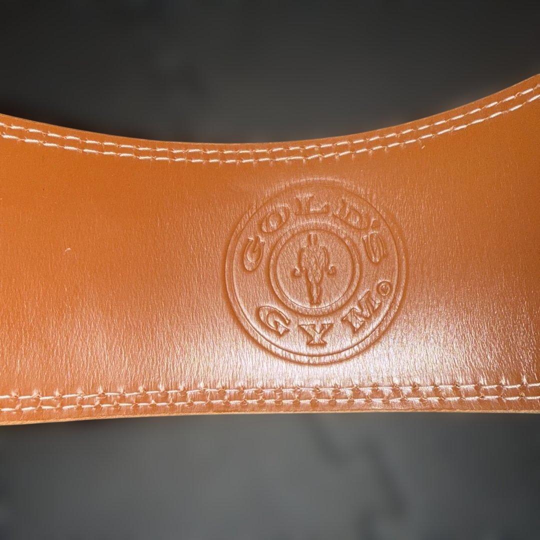 GOLD'S GYM プロレザーベルト Mサイズ