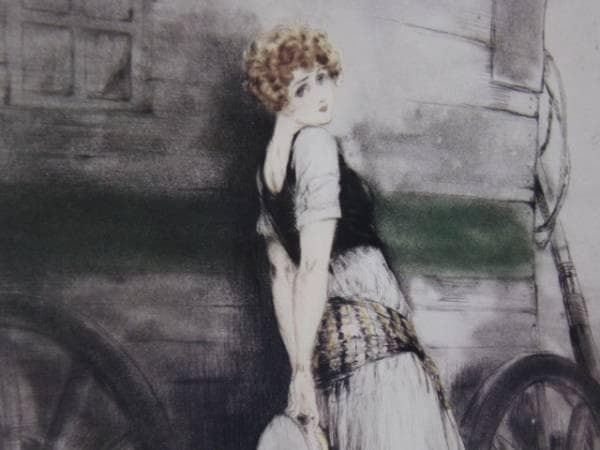 ルイ・イカール限定版・アールデコ・ミニヨン、希少な額装用画集より