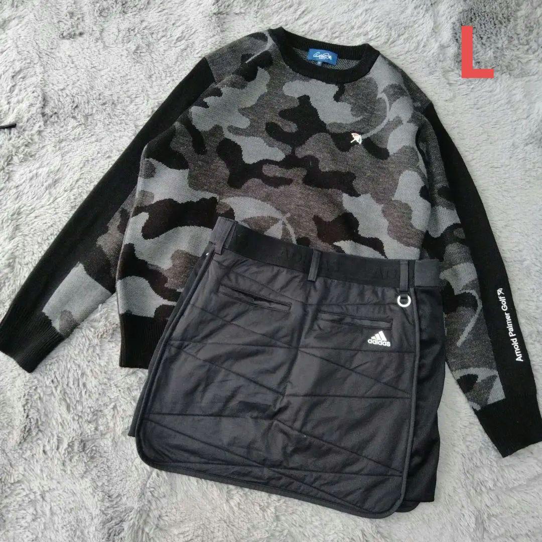adidas/アーノルド♡ML〜L ニット/セーター♡スカート　ゴルフ/スポーツ