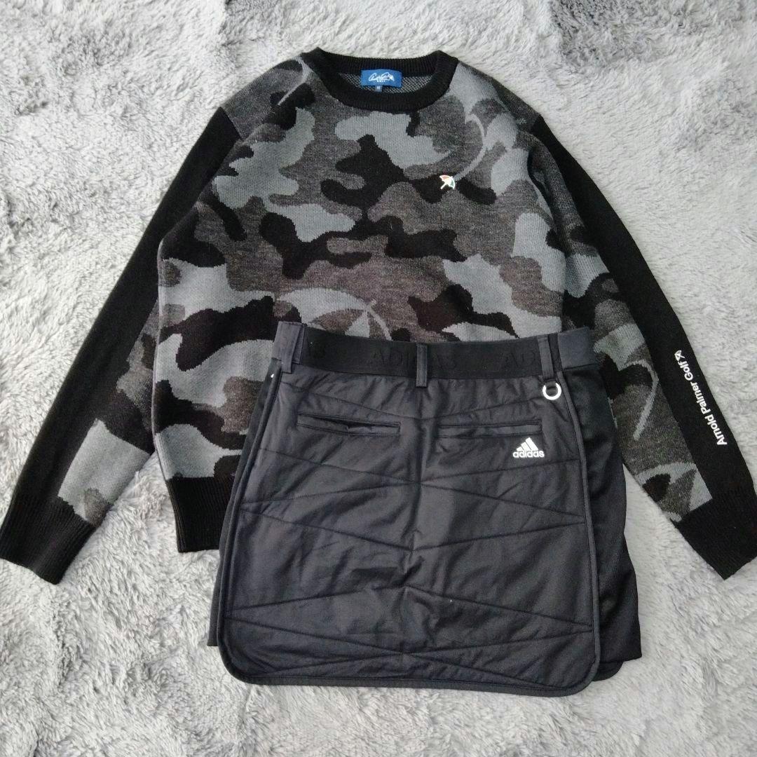 adidas/アーノルド♡ML〜L ニット/セーター♡スカート　ゴルフ/スポーツ