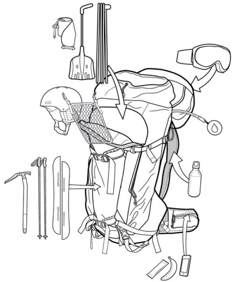 USED⭐burton⭐️incline 40