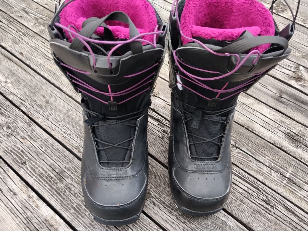 スノーボード 3点セット natura 139 ビン サロモンブーツ 24.5