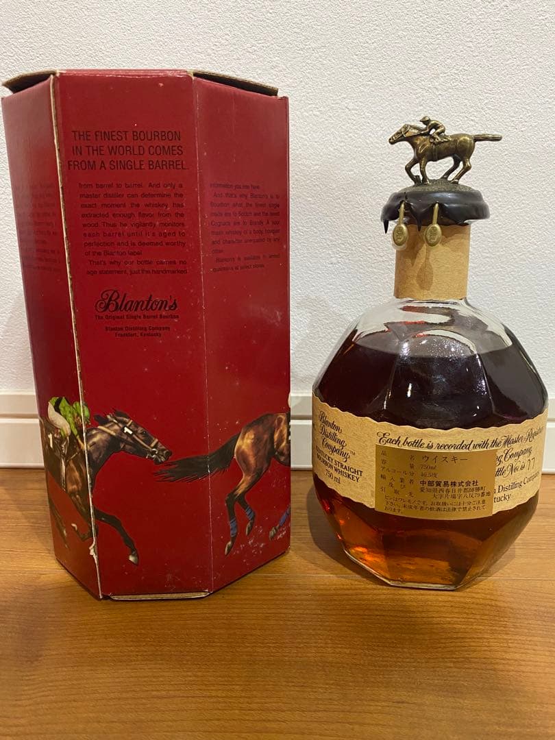 値下げ！Blanton's ブラントン ウイスキー 750ml 古酒