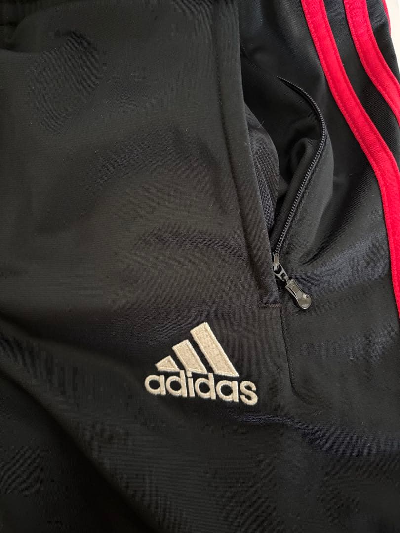 2003-04シーズン　ACミラン adidas ジャージ 赤黒