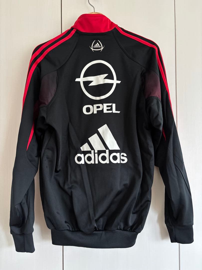 2003-04シーズン　ACミラン adidas ジャージ 赤黒