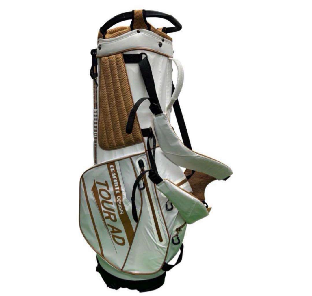 【新品】グラファイトデザイン　キャディバッグ　2024年GCモデル　プロ支給品