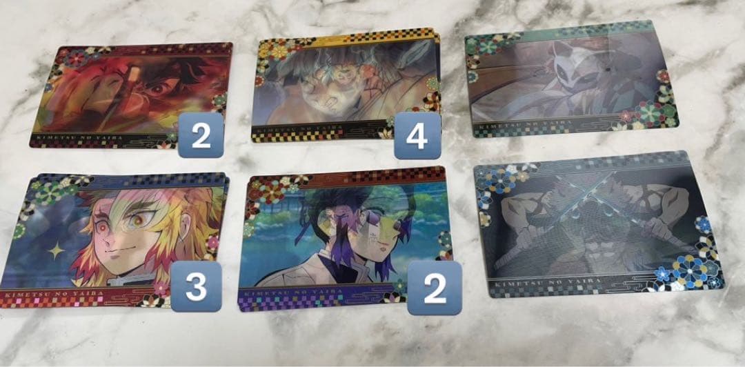 鬼滅の刃 グッズ 缶バッジ メタカ ウエハースシール カード まとめ売り