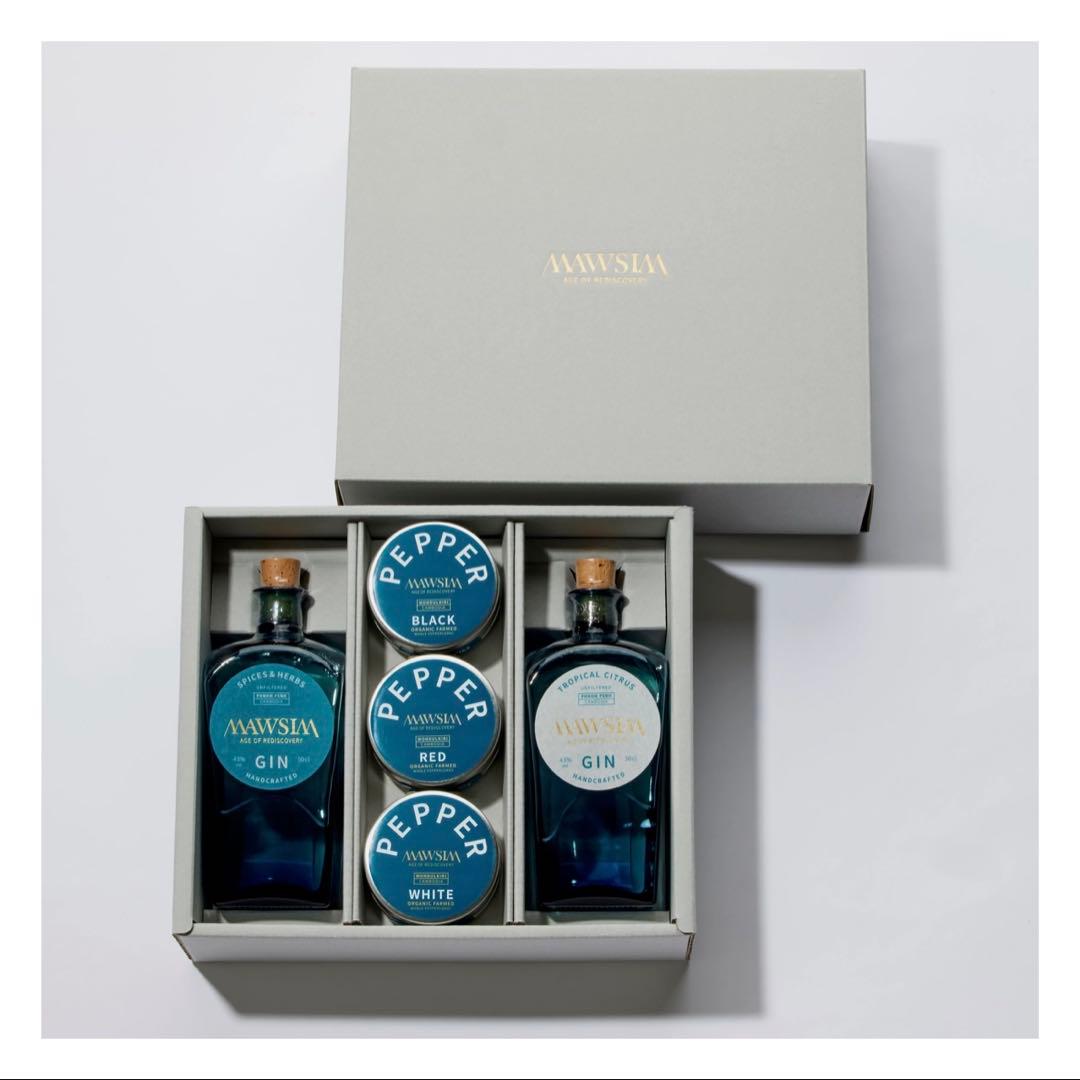 ジン　MAWSIM マウシム　ギフトコレクション　ペッパー　ペッパーミル　GIN
