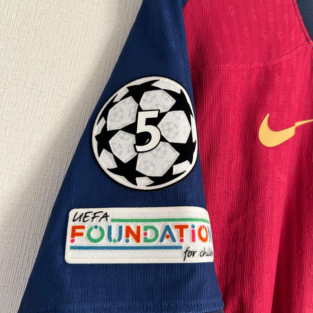 25-26 バルセロナ　ラミン・ヤマル　CL オーセンティック　ユニフォーム