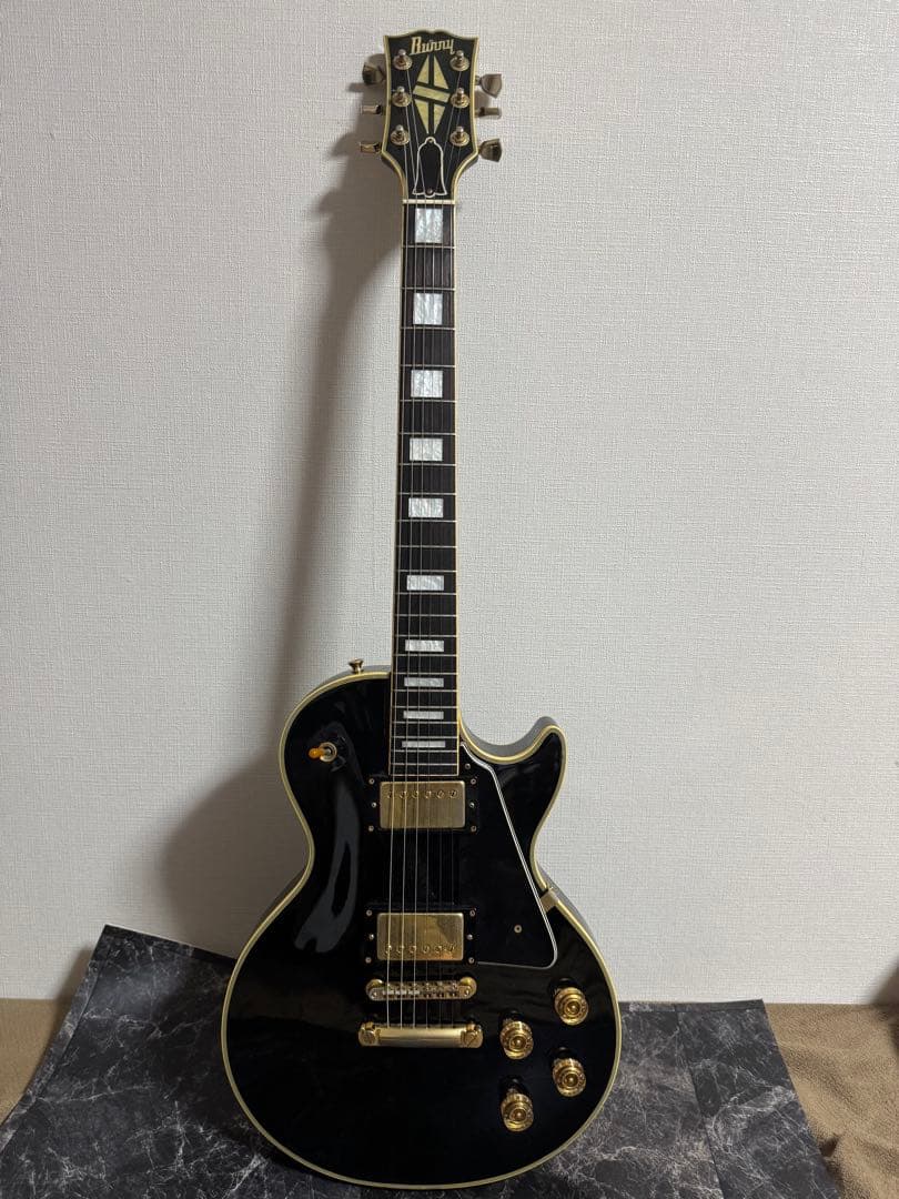 Burny エレキギター ブラック