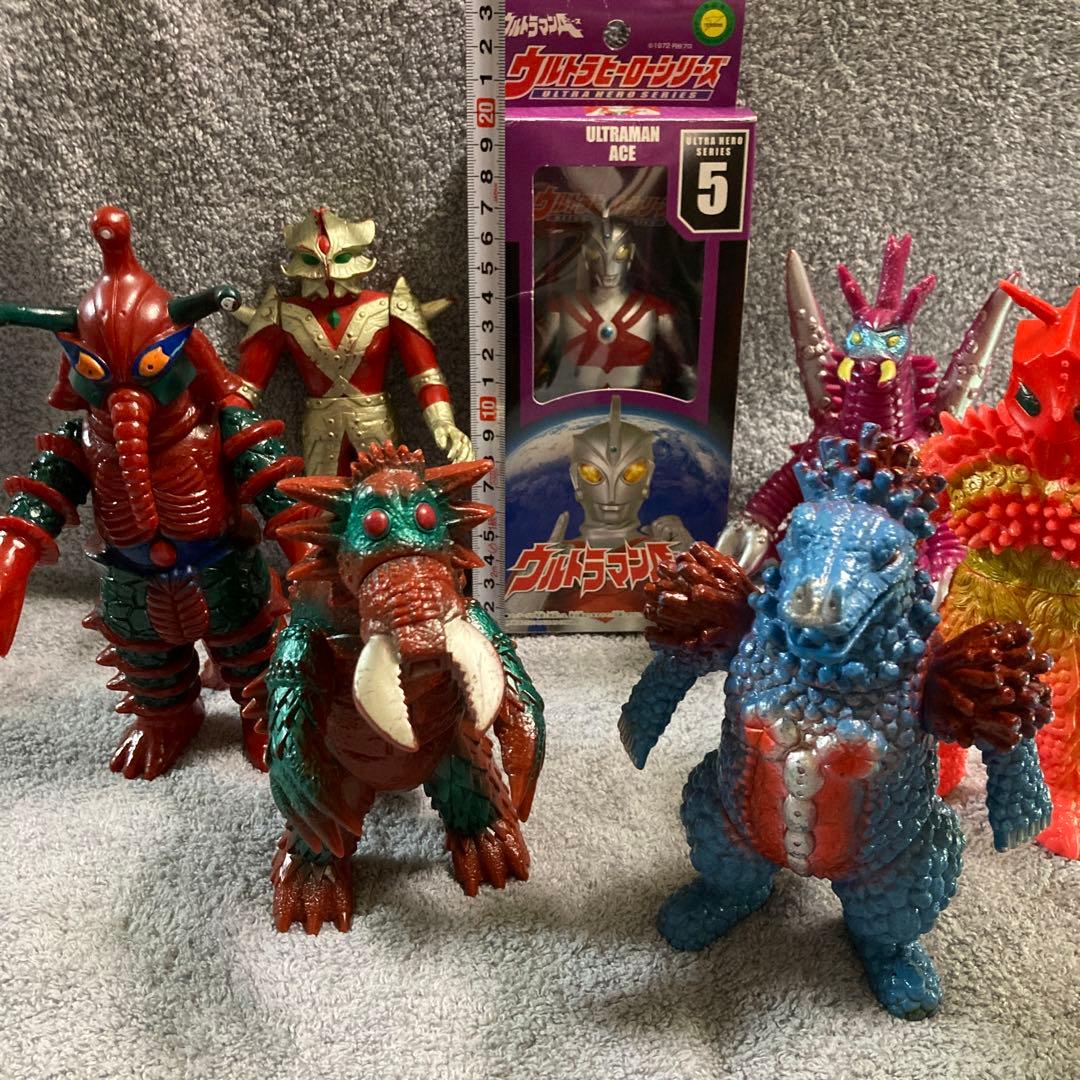 ウルトラマンエース と怪獣フィギュア 6体セット
